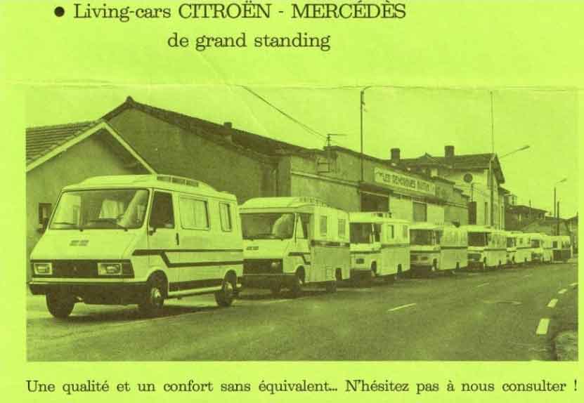 Camping-car Notin advertising